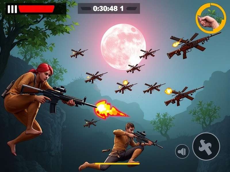 Ganges Gunfight Battle Royale Gameplay Screenshot